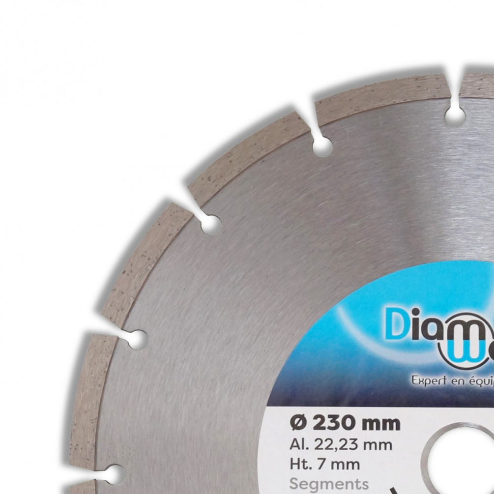 Disque Diamant béton / béton armé Diam.230 mm NORTON