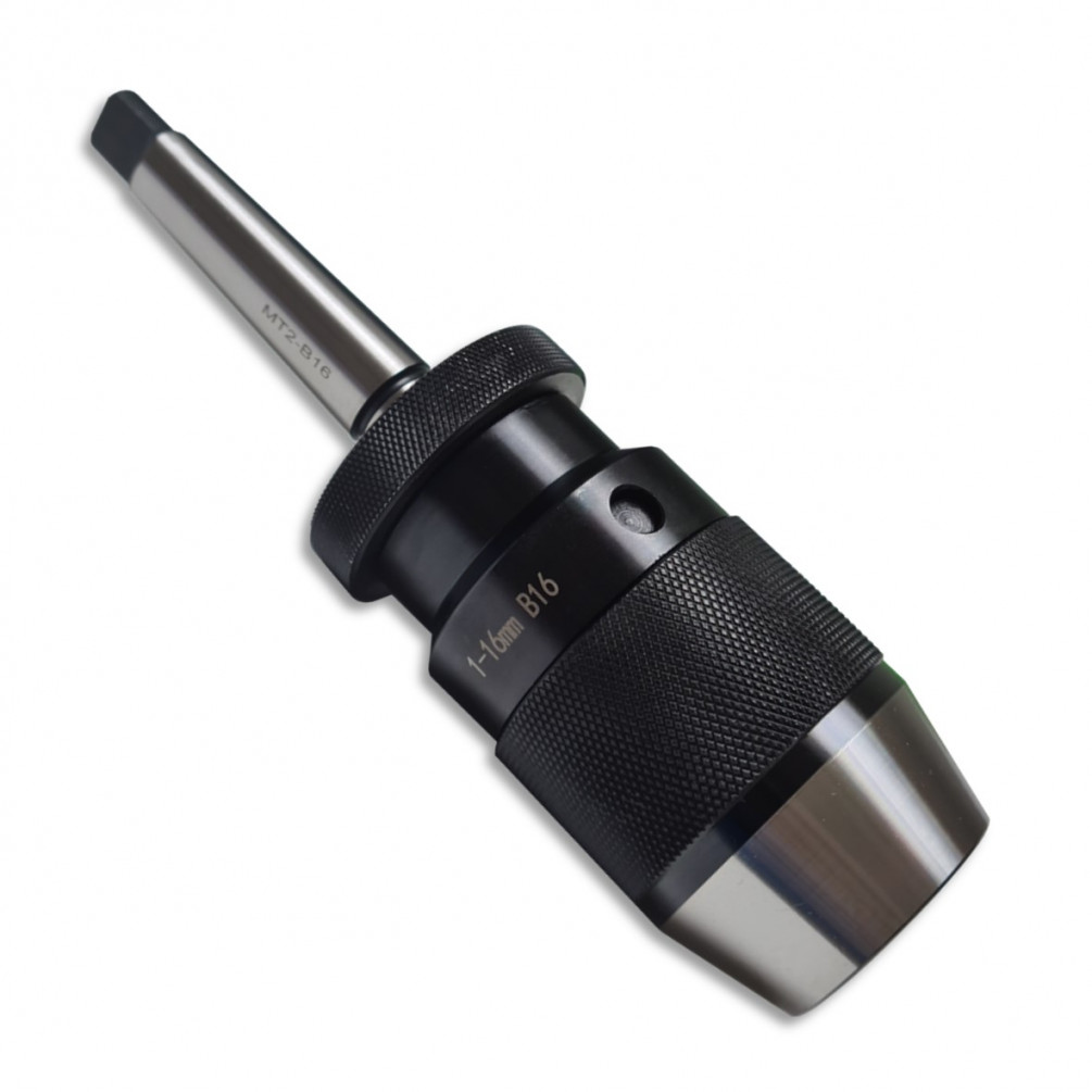 Mandrin porte-forets auto-serrant haute précision capacité 0 - 10 mm,  fixation B16 Spiro 10